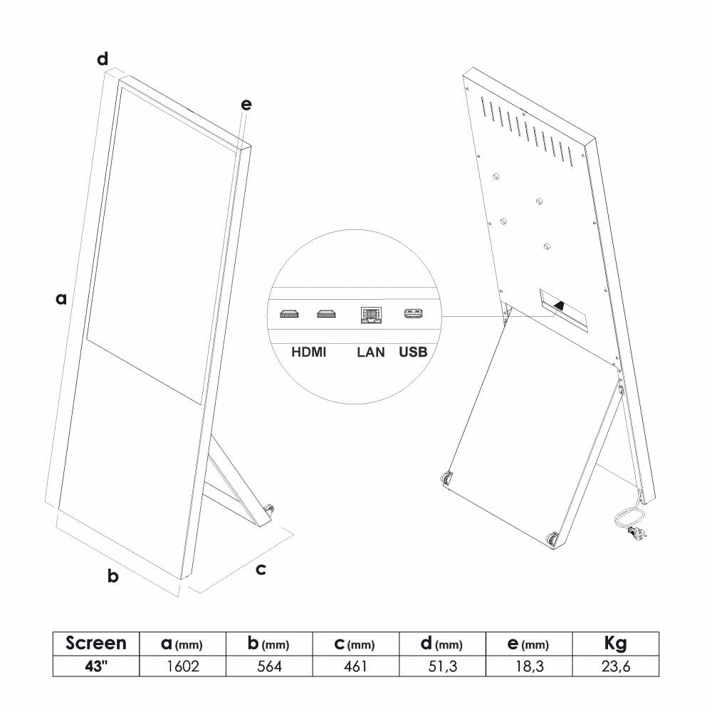 Digital A-Bord Spectrum