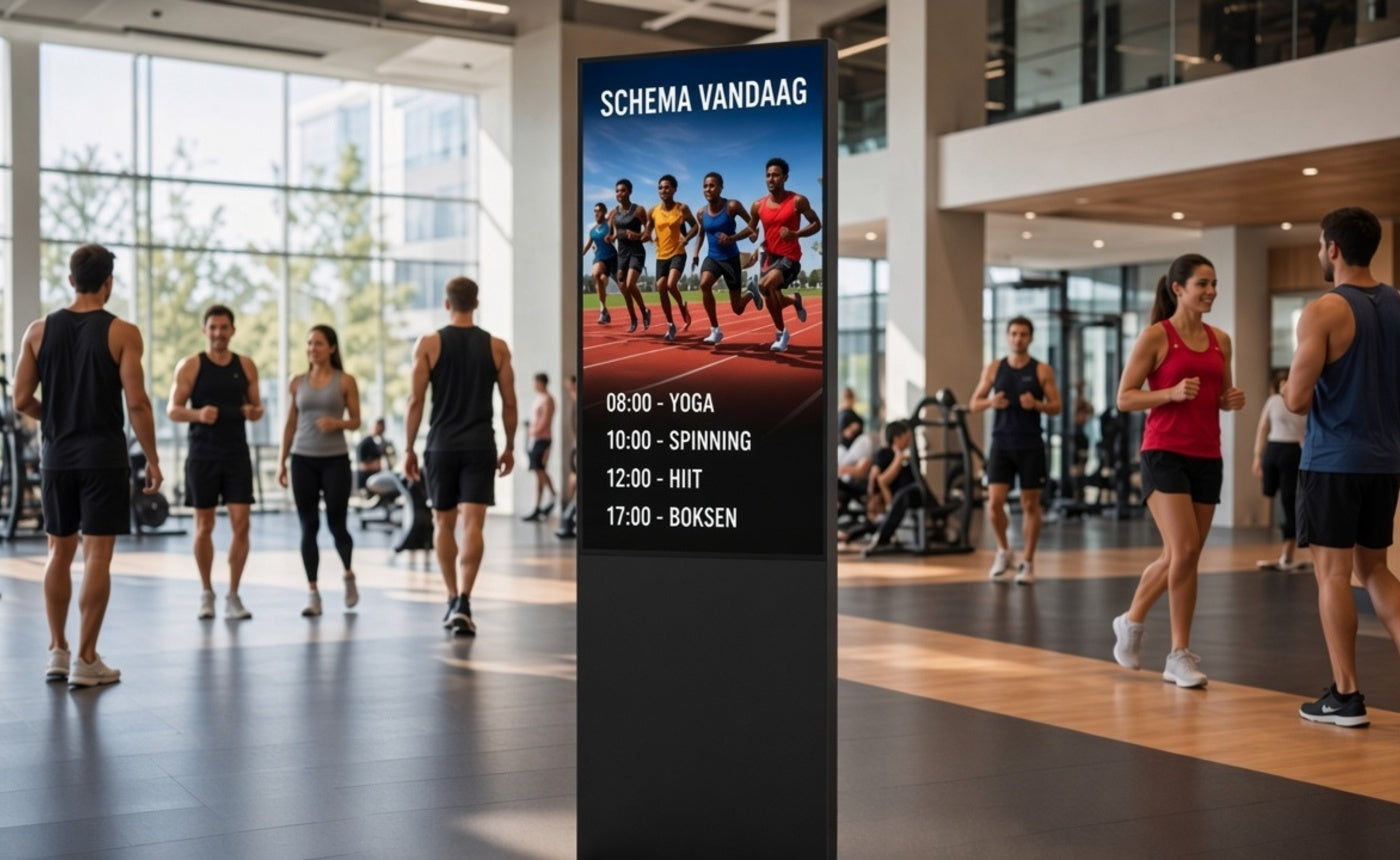 Houd leden en bezoekers op de hoogte