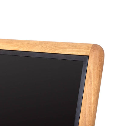 Digital A-Bord Element Eikenhouten Frame