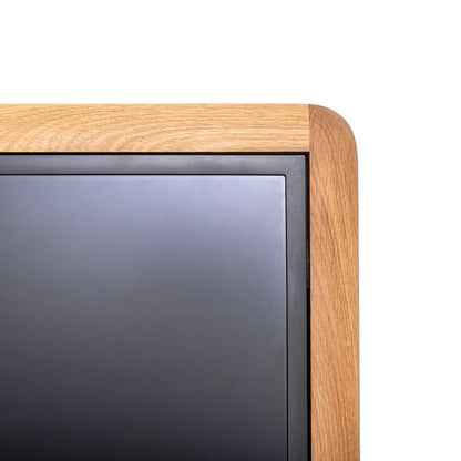 Digital A-Bord Element Eikenhouten Frame