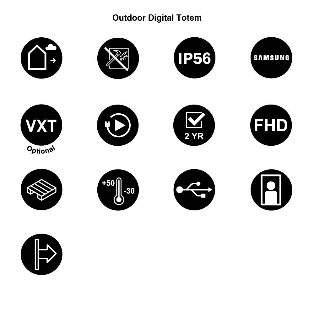 Digitale Totem Outdoor