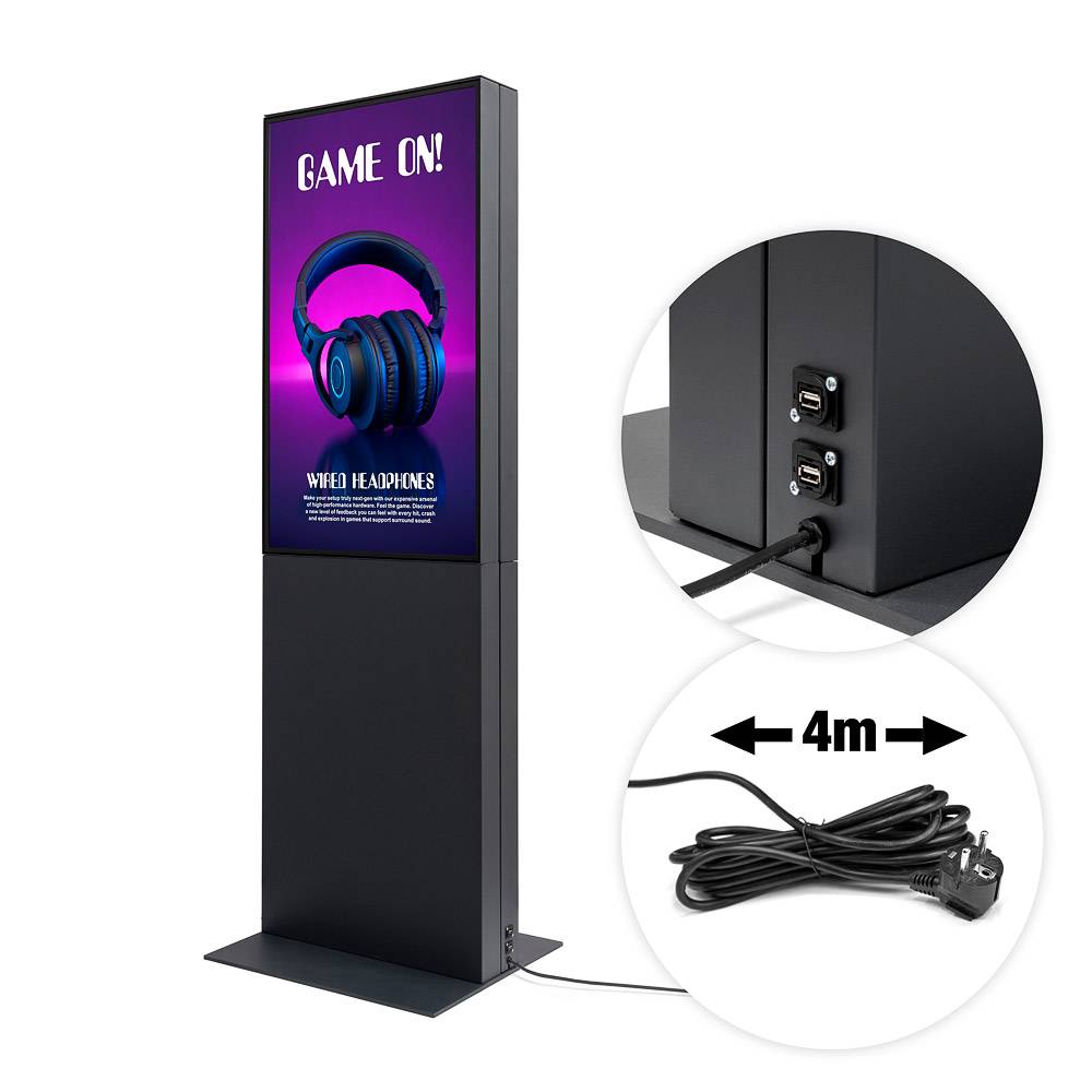 Smart Line Digital Totem Dubbelzijdig