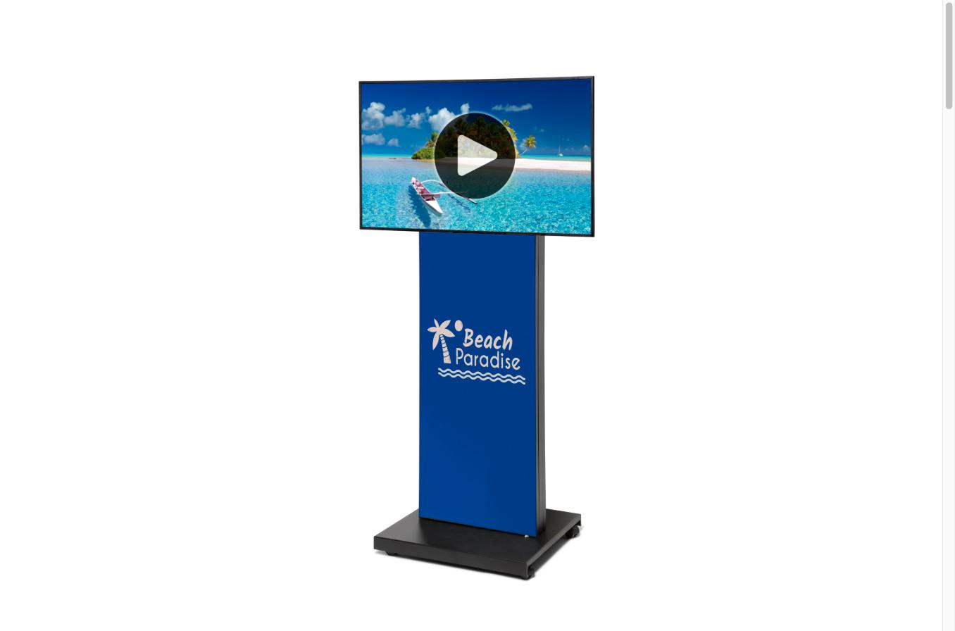 Digitale Etalage Display Met Print