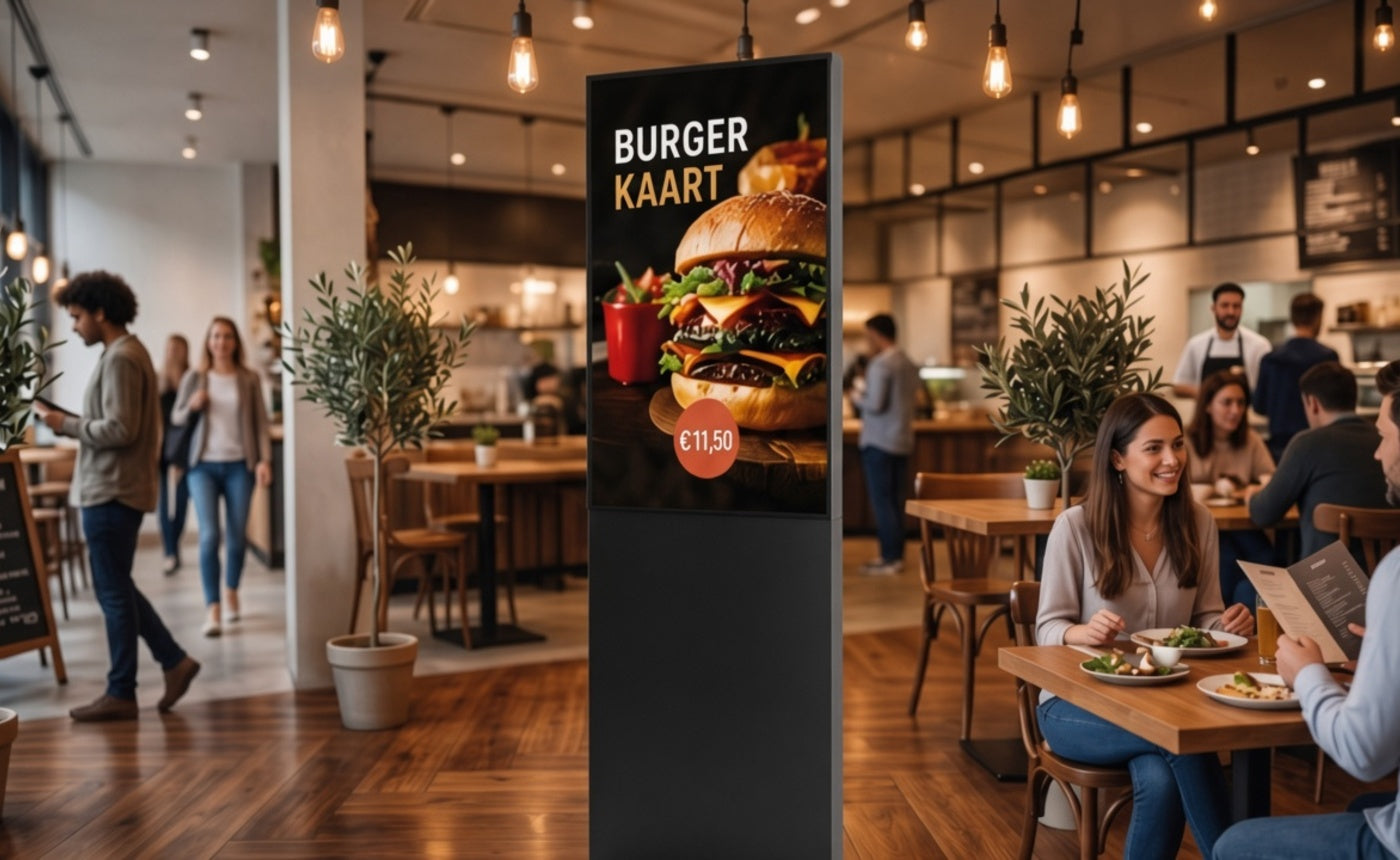 Digitale menukaarten voor de horeca